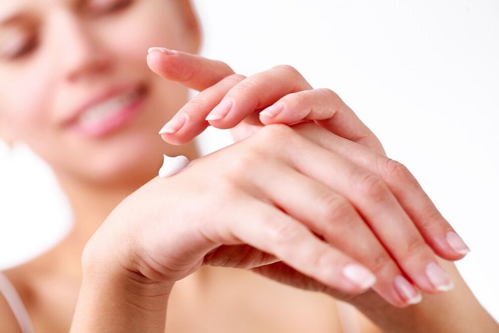 Skin rejuvenation cream for hands
